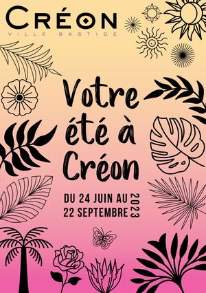 Programme été Créon 2023