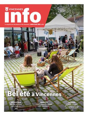 Vincennes Info N°801 Juillet-août 2023