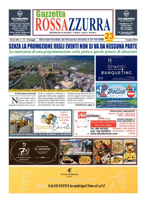 Gazzetta Rossazzurra 1 07 2023 Anno Viii N 13