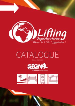 Catalogue Lifting Signalisations 2023