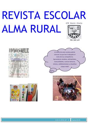 Revista Escolar 3 trimestre