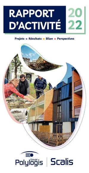 Rapport D'activité Scalis 2022