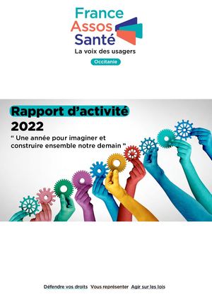 France Assos Sante Occitanie | Rapport d'activité 2022