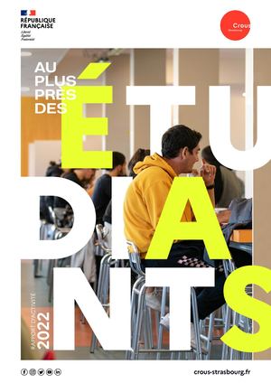 Rapport d'activité 2022 du Crous de Strasbourg