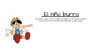 EL NIÑO BURRO