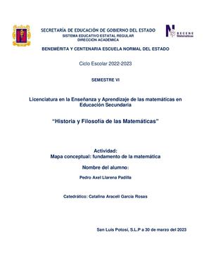 Mapa Conceptual De Tres Escuelas Filosoficas