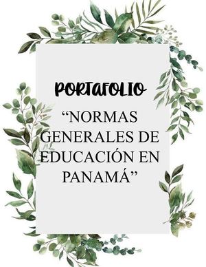 Portafolio Normativa