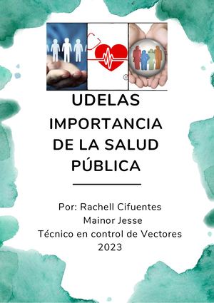 Importancia De La Salud Pública