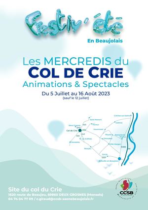 Les Mercredis du Col De Crie 2023