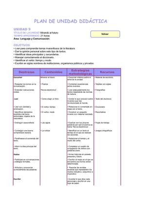 Unidad 9-Lengua-6año