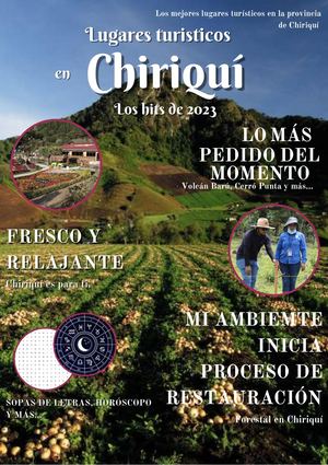 Revista Lugares Turísticos De Chiriquí