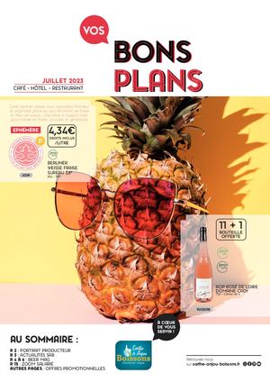 BONS PLANS JUILLET 2023