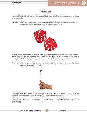 Resumen Módulo 2 Probabilidad, Permutación Y Combinación