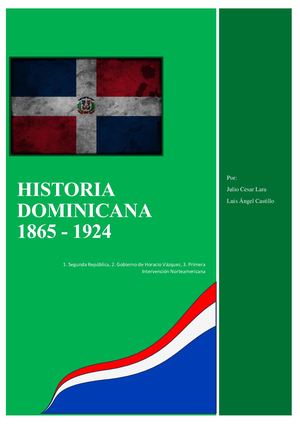Revista sobre la segunda republica, el gobierno de horacio y la primera intervencion