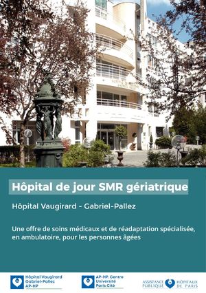 Plaquette HDJ SMR Hôpital Vaugirard