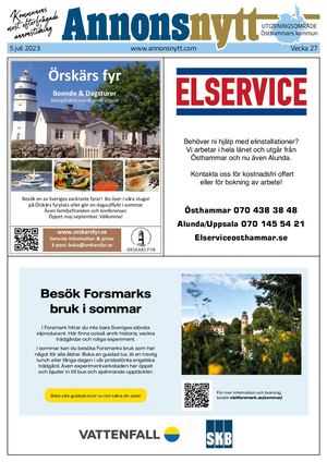 Annonsnytt V27 2023 Ny