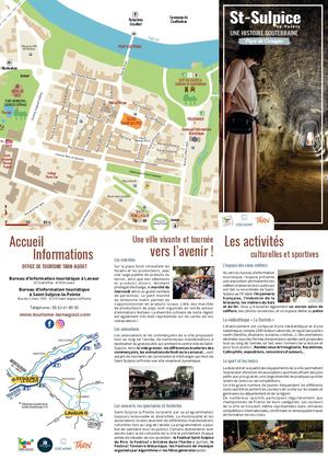 St-Sulpice-la-Pointe, Site médiéval du Castela