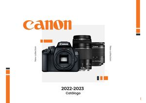 Catálogo Canon