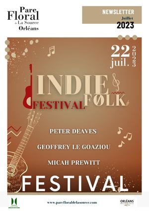 Newsletter Parc Floral Juillet 2023