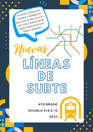 Mapas Subte 4to