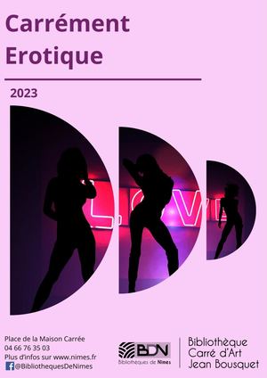 Biblio érotique 2023