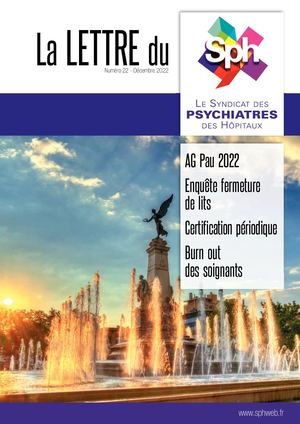 Lettre du SPH Nº22
