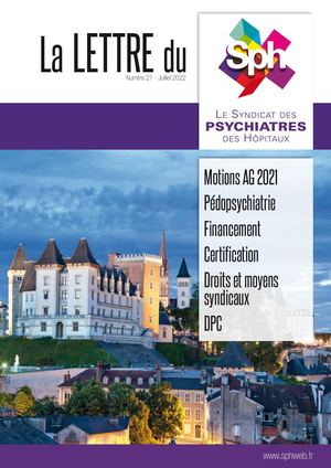 Lettre du SPH Nº21