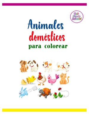 Animales Domésticos Para Colorear