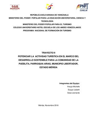 PROYECTO PNFT.09 SOCIO-INTEGRADOR 2016