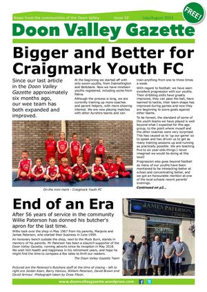 Doon Valley Gazette Issue 32 July August 2023