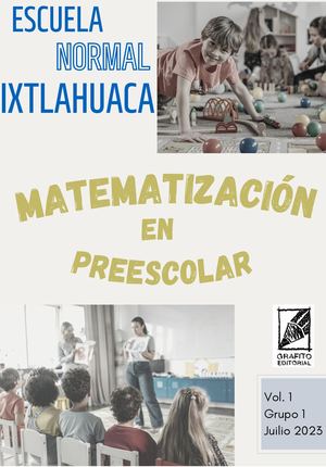 Matematización De Las Matemáticas En Preescolar