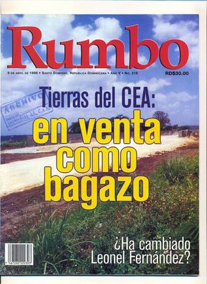 Revista Rumbo 218 - 06 Abr 1998