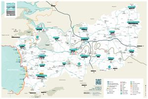 Carte du Menez-Hom Atlantique