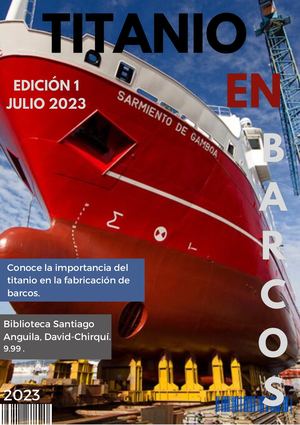 Titanio en Barcos