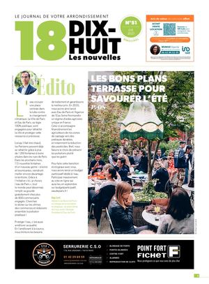 18 LES NOUVELLES N°51