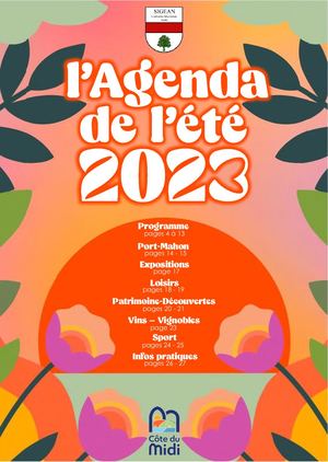 Agenda Ete 2023 Sigean