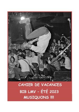 Cahier de Vacances - Un été 2023