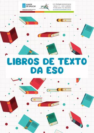 Libros De Texto Da Eso 23-24