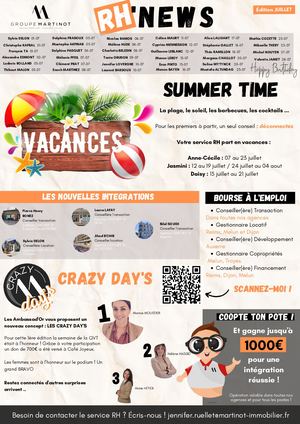 Rh News Juillet