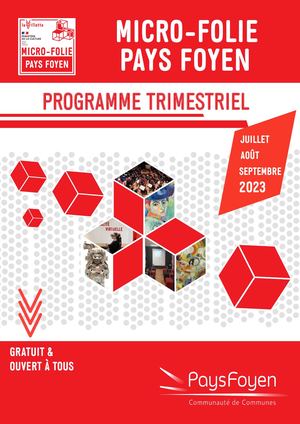 Programme Juil Sept 2023 2