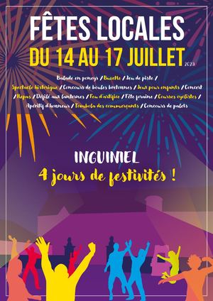 2023 Programme Fêtes Locales Inguiniel
