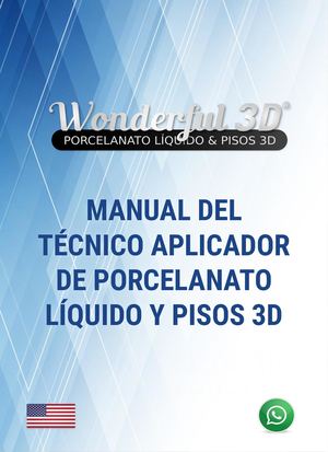 Manual Del Técnico Aplicador De Porcelanato Líquido Usa