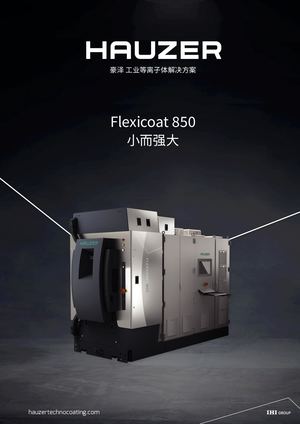 Hauzer Product Leaflet Flexicoat 850 - China