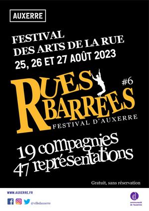 Programme Rues Barrées 2023