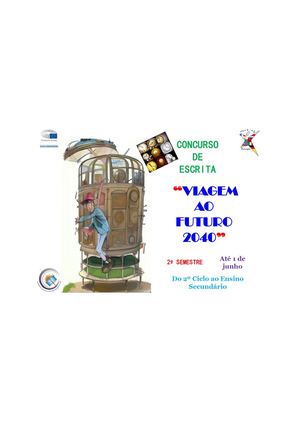 Concurso De Escrita - Viagem a 2040