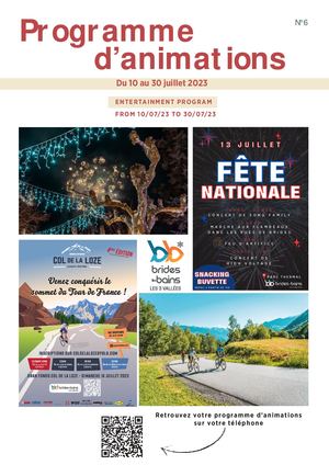 DU 10 AU 30 JUILLET 23