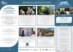 Dépliant Navette Center Parcs 2023