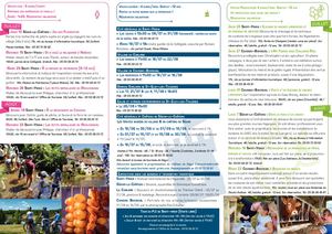 Activités estivales 2023 proposées par l'Office de Tourisme du Pays de Saint-Yrieix