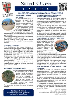 Bulletin Municipal Juillet 2023