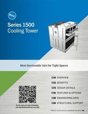 BAC's Series 1500 Cooling Tower Product Catalog